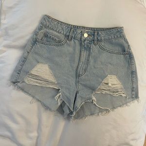 Garage High Rise Festival Jean Shorts